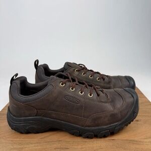 Keen | Shoes | Keen Glenhaven Brown Suede Sneakers Mens Size  display picture 3